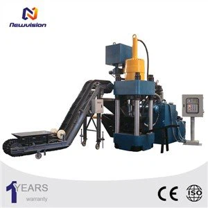 Plc تمام خودکار فلزی تراشه Briquetting مطبوعات